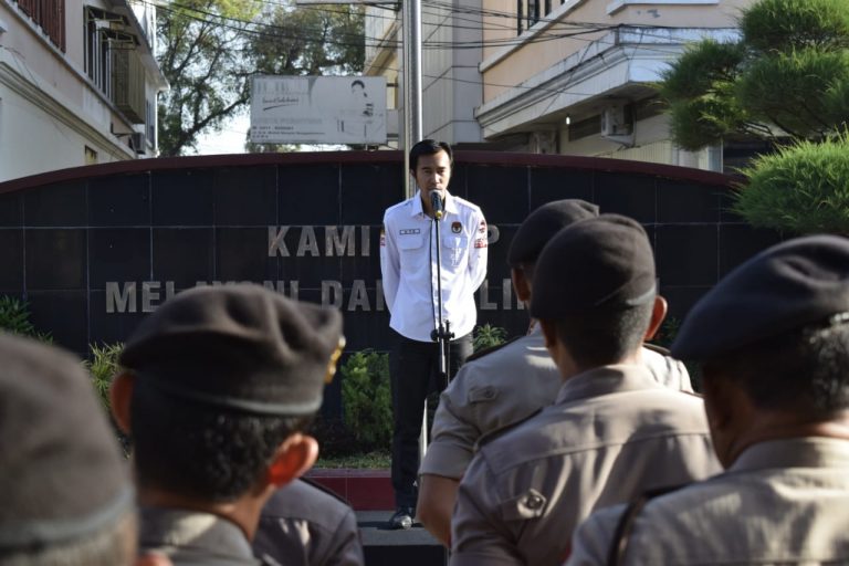 Ketua KPU Gowa Gelar Apel Bersama Dan Beri Arahan Jelang Pilkada Tahun 2020