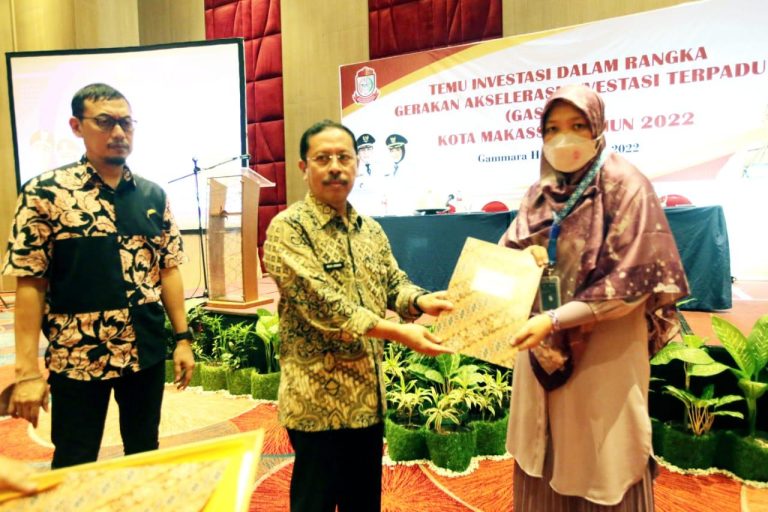 Melalui Program Gassinta DPMPTSP, Sekda Makassar Harap Mudahkan Investor Berinvestasi