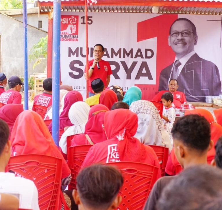 Genjot Elektabilitas PSI di Sulsel, Muhammad Surya Temui 60 Koordinator Desa di Bajeng